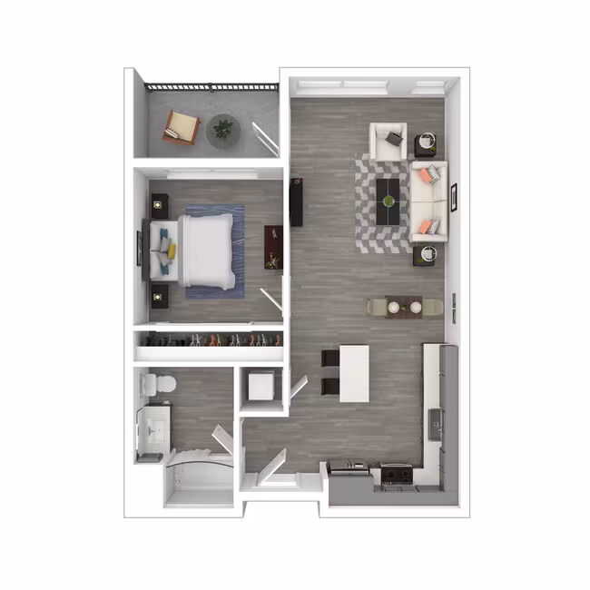 Unit 406 203 floor plan